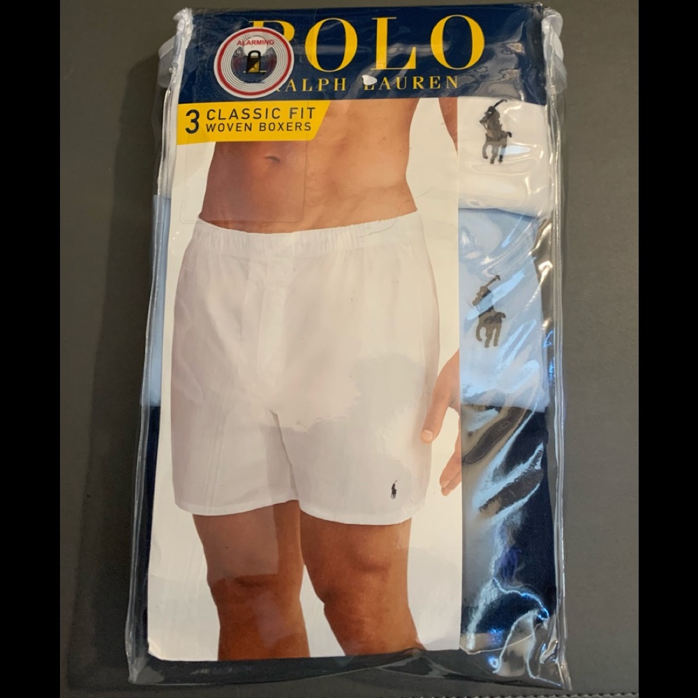 Polo Ralph Lauren 3 classic fit woven BoxersTake$5 off Fathers Day sale offer$20 - Picture 1 of 2